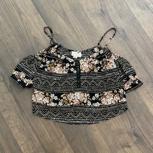 pacsun | floral flowy top